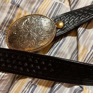 Vintage IVAN belt buckle